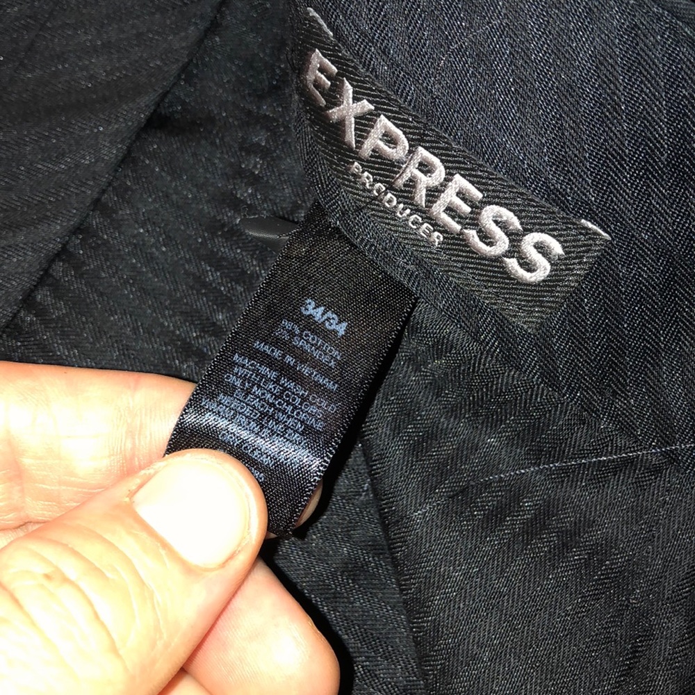 Express black producer dress pants